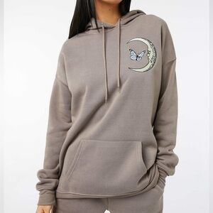 Ardene Oversized Graphic Hoodie Like New